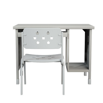 京顿办公桌学习桌培训桌阅览桌宿舍桌子单抽学习桌100*50*78cm