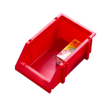 京度货架零件盒物料盒收纳盒工具盒螺丝盒五金盒分类盒加厚斜口款250*150*120mm