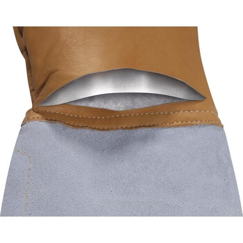 代尔塔（Deltaplus）203003 低温液氮-196℃防护手套 防水全粒面牛皮手套 10码 定做 1副