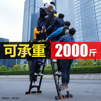 巴芬 铝合金多功能伸缩梯  多功能4.1米=直梯8.2米 D-4.1+4.1