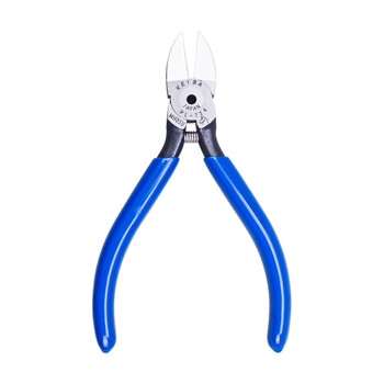 马牌（KEIBA）进口模型塑料水口钳PL-724(4寸100mm)(刃口平面) 斜口剪 斜嘴钳 平嘴钳 塑料钳