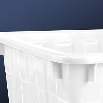 金兽 400L塑料水箱 外径:965*745*665mm长方形塑料水箱水产箱塑料胶箱可定制 GB1027 加厚白色