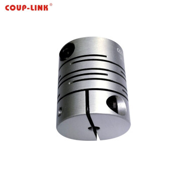 COUP-LINK 卡普菱 弹性联轴器 LK2-C112(28.6X38.1) 铝合金联轴器 夹紧螺丝固定平行式联轴器