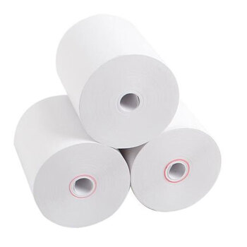 飞尔（FLYER）叫号纸 无管芯空白热敏纸 小票纸打印纸 300卷/箱 11箱/件【57x30x8mm】
