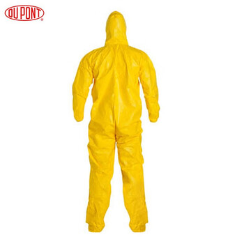 杜邦（DUPONT）TychemC 连体防护服防化服耐高浓度强酸碱化学液体耐腐蚀防油防水服L码1件