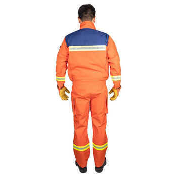诚格（C&G） 20式消防员抢险救援防护服 RJF-F-1D 冬款 橘红色 （单位：套）不含安全鞋
