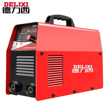 德力西电焊机250小型便携式单电压220V工业焊机全套接好加粗6米线【250智能数显一键焊接220】
