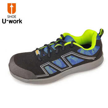 优工 EFD-S1932防砸6KV绝缘安全鞋绒皮帮面网面劳保鞋耐磨防滑安全鞋定做 40码 1双