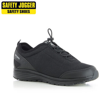 鞍琸宜 SAFETY JOGGER 057903 JAMES OB 男士运动鞋透气舒适 防滑工作鞋 黑色 42码 1双