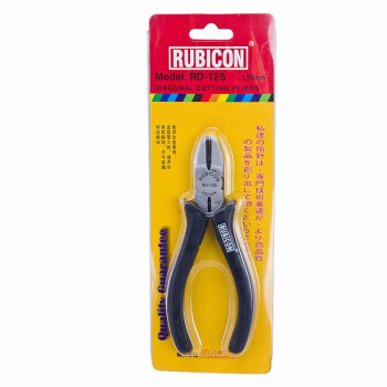 罗宾汉（RUBICON）电工斜嘴钳RD-125斜口钳 斜咀钳 5寸 125mm
