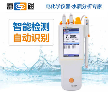 雷磁 PHBJ-260F ph计便携式酸碱度计ph测试仪水质检测分析仪器 1年维保