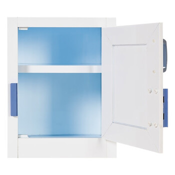 京度 PP酸碱柜4加仑耐腐蚀化学品试剂柜子存储柜单门器皿柜学校储存柜可定制