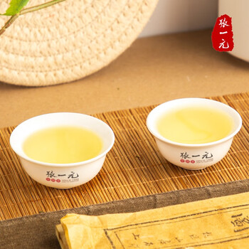 张一元茶叶2024雨前绿茶一级高山绿茶罐装300g 