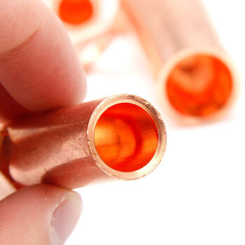 天旭DT小头铜鼻子塑壳断路器铜线耳国标A级纯紫铜接线鼻DT-50MM平方小头 10个