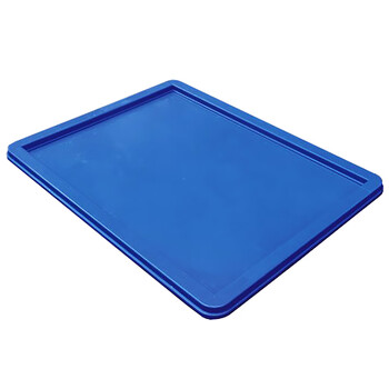 飞尔 塑料周转箱 塑料方盘 长方形中转箱 仓库物料胶箱【5 箱盖 480x360mm】