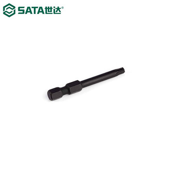 世达SATA 1/4"（6.35mm)系列50mm长机用花形批头，10件套，T15*50mm ，59023-50