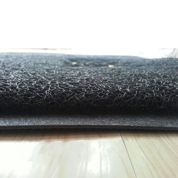 豫之韵 大门口欢迎光临地垫特厚进门大红色防滑垫丝圈门口迎宾电梯欢迎光临门垫脚垫 灰色 120*180cm出入平安