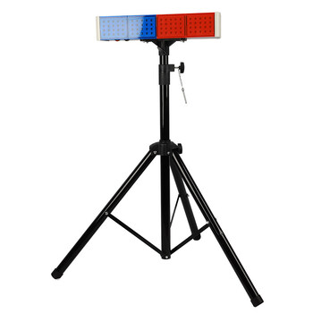 百舸 伸缩移动三角支架 黑色-太阳能爆闪警示灯配件