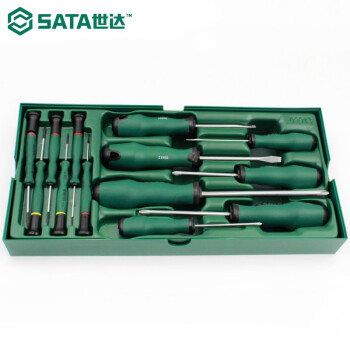 世达 SATA 工具托组套-13件螺丝批 09913 1