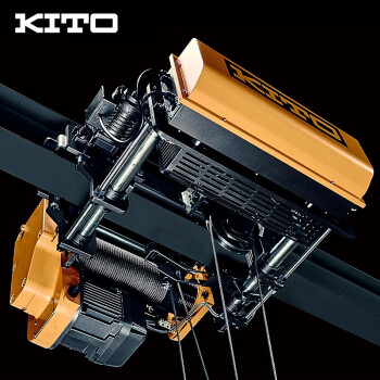 KITO 钢丝绳电动葫芦RY 电动起重机吊机 建筑提升机升降机 3.2T12M 200563