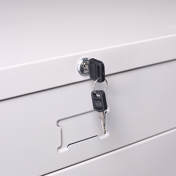 圣极光图纸柜工程建筑底图柜移动存画柜灰白色1号三层可定制G1647