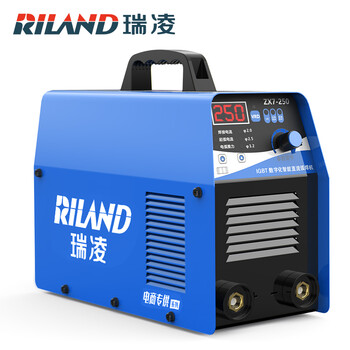 瑞凌火神电焊机250单电压两相220V便携式小型电焊机【焊钳+地夹】一键智能款220V电压