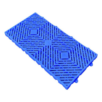 京顿JINGDUN 塑料垫板仓库防潮板塑胶托盘货垫仓库地垫养殖板 蓝色L600*W300*H30mm