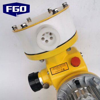 FGO 机械隔膜计量泵 PTFE四氟泵头 自动加药泵 DJ-D 2000L/h 0.3mpa 功率1.5kw