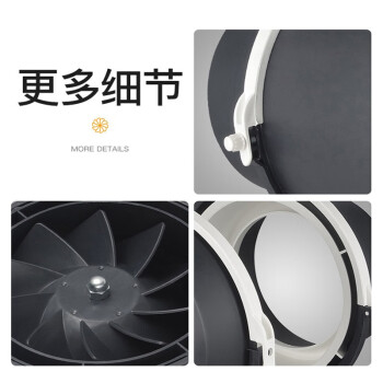 正野GENUIN 可调节斜流增压管道风机DPT20-55F 功率60-70W 风量700-850 管径200