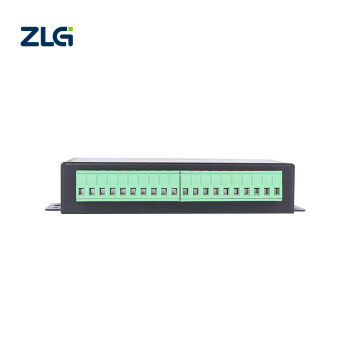 ZLG致远电子 工业级高性能CAN隔离网关网桥中继器集线器 CANhub-AS4（蓝色）