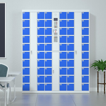 京顿JINGDUN 智能手机存放柜电子存包柜工厂单位手机保管柜智能存放柜 60门存放柜