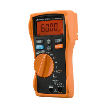 是德科技（Keysight）三位半数字万用表电压表 U1231A