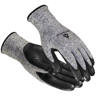 代尔塔（Deltaplus）202057 VECUT57G3 丁腈涂层5级防切割手套 良好抓握性舒适透气耐油防滑 8码 3副