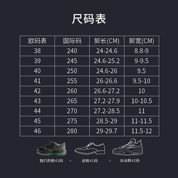 霍尼韦尔劳保鞋 巴固ECO安全鞋 防砸防静电 BC0919701 44码 1双