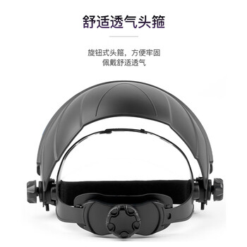 星工（XINGGONG）防护面屏 抗冲击 防化学飞溅 防油烟 头戴式透明面罩 XGH693