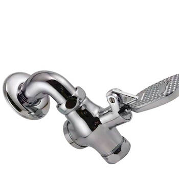 星期十 大阀体带弯头1寸 铜脚踩式冲洗阀 厕所冲洗阀 带弯头脚踏阀公共场所用延时冲洗阀定制