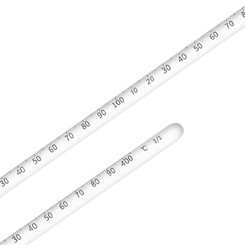 匡建仪表（CONJANT）石油玻璃温度计 GB-29 1支 -5+400℃精密棒式测温仪 工业化工实验室用 可过检 GB-29 