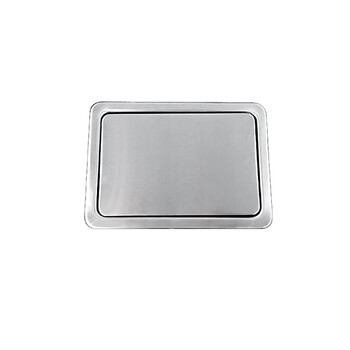 冠峰 10L嵌入304不锈钢连体桶(圆形) 不锈钢垃圾桶盖子配件摇盖翻盖圆形方形GNG-474