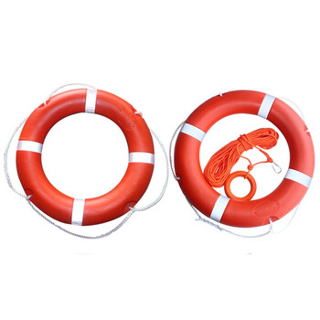 聚远 JUYUAN 救生圈 船用救生圈 国标塑料救生圈 救生圈 游泳泡沫圈 10个起售 .