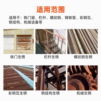 千居美 免除锈底漆 水性带锈底漆铁锈转化剂带锈施工固锈漆金属漆防锈漆 18L