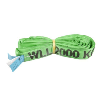 多来劲（DOLECO）0514 1512 02圆吊带 圆形吊装带 2T*2m绿色