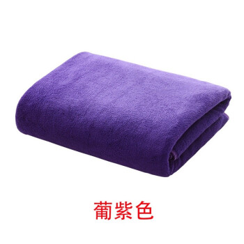 谐晟 超细纤维毛巾 家政保洁抹布加厚洗车擦清洁布 中厚 30*30 27g 紫色 量大可定制LOGO XS5502