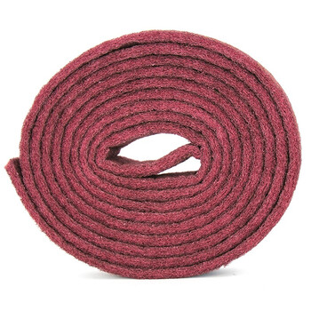 冰禹 BY-704 百洁擦拭布 含砂抛光擦红色拉丝清洁除锈布 7厘米*6米 2卷