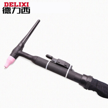 德力西氩弧焊机焊枪Q150300焊把线wp1826水冷枪氩弧焊枪配件 QQ150焊枪4米-【6平方】