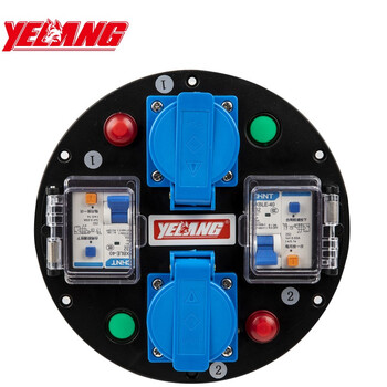 野狼 yelang 电缆盘国标插座漏电保护卷线盘YZW3*2.5mm²/100米 YL-60CYS2-10100
