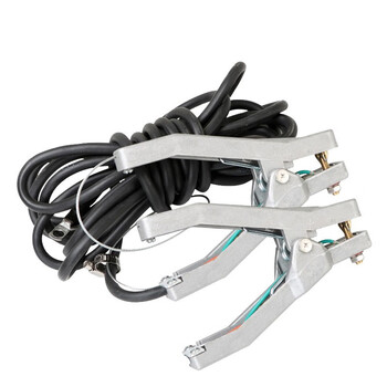 者也  防静电夹接地夹加油站报警器夹子油罐车独立式防爆静电接地钳  铝双夹子+ 3米线