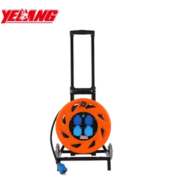 野狼 yelang 移动电缆盘过热保护盘线轴YZW3*1.5mm²/50米 YL-45YS-0950