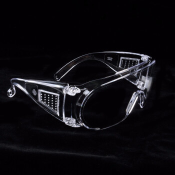 安美尚（ams）A2201防冲击访客眼镜  防雾（可与近视眼镜一起佩戴）透明镜片 1副