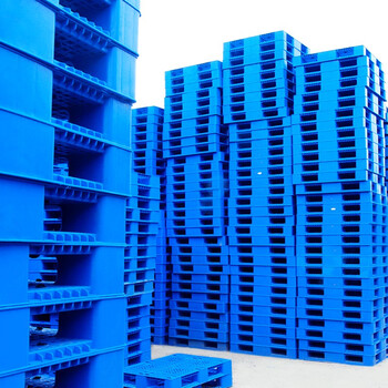 实邦 塑料托盘网格田字托盘1200*1000*150 叉车托盘仓库垫仓板