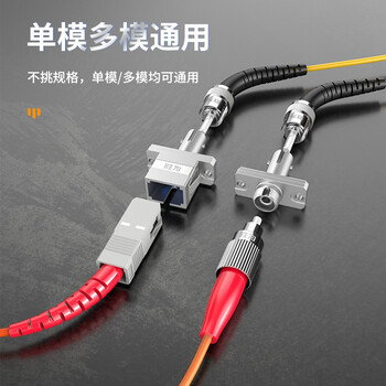 胜为（shengwei）光纤耦合器 FC-LC对接头法兰盘 单模多模跳线兼容延长连接器 OCLF-101